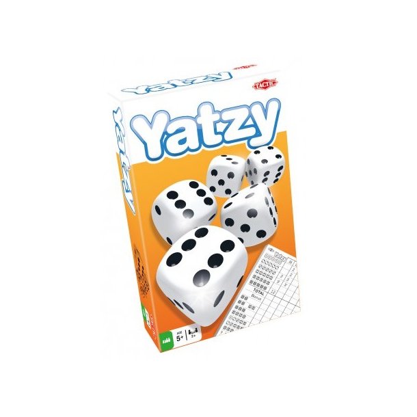Yatzy spil - Sjov familie terningspil fra Tactic.