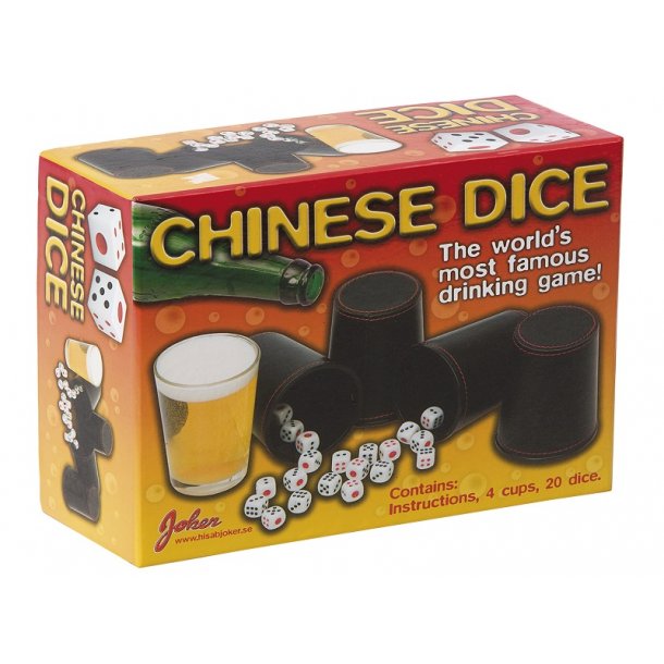 CHINESE DICE - Sjov partyspil for alle de festglade.